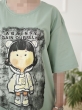 تیشرت لانگ girl 6