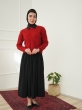 بلوز بافت یقه مارپیچ تینا 5