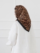 روسری حاشیه دار پلنگی 2