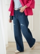شلوار جین فول بگ آوا  7