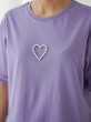 تیشرت کراپ قلبی 7