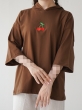 تیشرت کلاهدار گیلاس 5