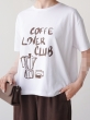 تیشرت باکسی coffee lover | هیبا 1