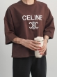 تیشرت باکسی celine | هیبا 3
