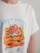 تیشرت باکسی Happy | هیبا 3