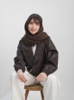 کت چرم یقه آرشال | هیبا 2