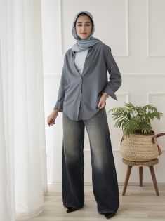 شومیز یقه مردانه تیدا