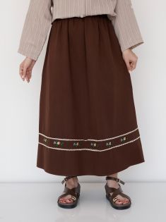 دامن کتان فریبا