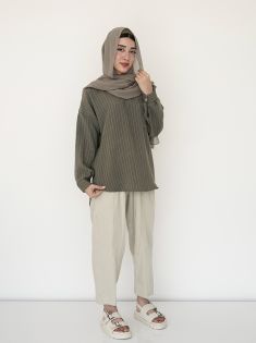 شومیز راه راه سوین