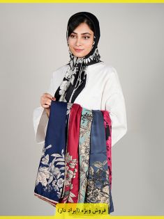 روسری گل و برگ (ایراد دار)