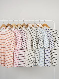تیشرت راه راه ستاره