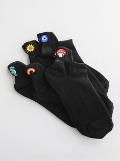 جوراب مچی Domino گلدوزی