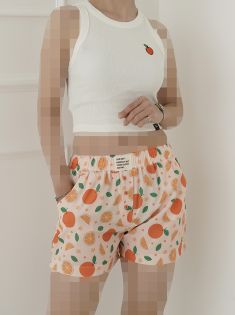 تاپ کراپ شورتک فانتزی تیوا (ایراد دار)