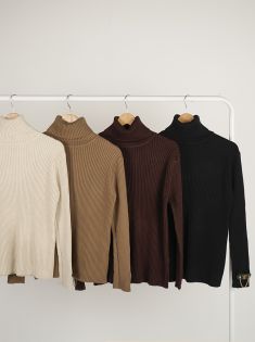 بلوز بافت یقه اسکی رها