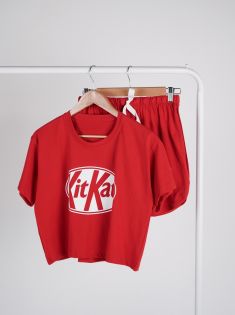 کراپ شورتک کیت کت