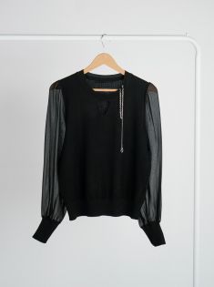 بافت آستین حریر نوژین