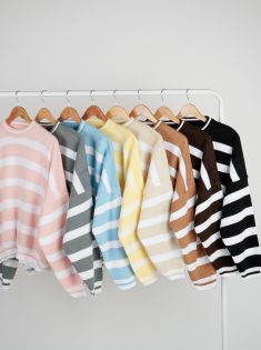 بلوز بافت کراپ ارغوان