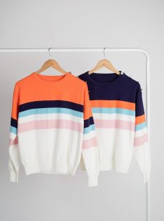 بلوز بافت راه راه یارا