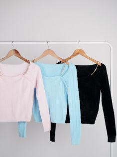 بلوز کراپ موهری نگار