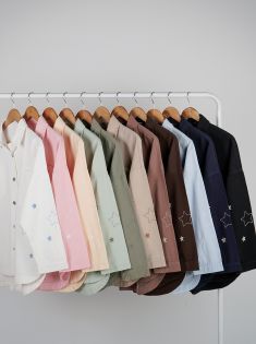 شومیز کتان ستاره