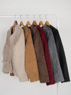 کت کوتاه خزدار سارا