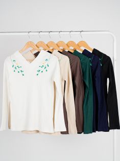 بلوز گلدوزی دلینا | هیبا