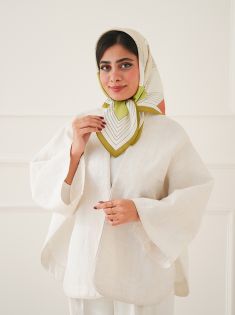 مینی اسکارف طرح دار آوینا | هیبا