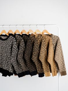 بلوز بافت پلنگی مرسانا | هیبا