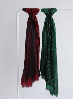 شال ژاکارد LV | هیبا