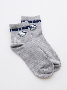 جوراب نیم ساق پادوک طرح مختلف |هیبا