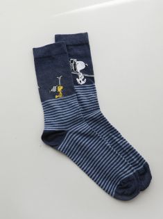 جوراب مردانه چتیک مدل snoopy |هیبا