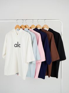 تیشرت باکسی کلاهدار alo | هیبا
