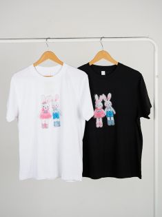 تیشرت چاپی bunny | هیبا