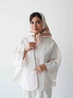 مینی اسکارف ابریشم | هیبا