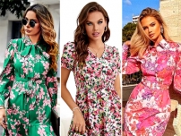 مدل پیراهن نخی