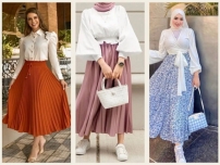 استایل شومیز دامن